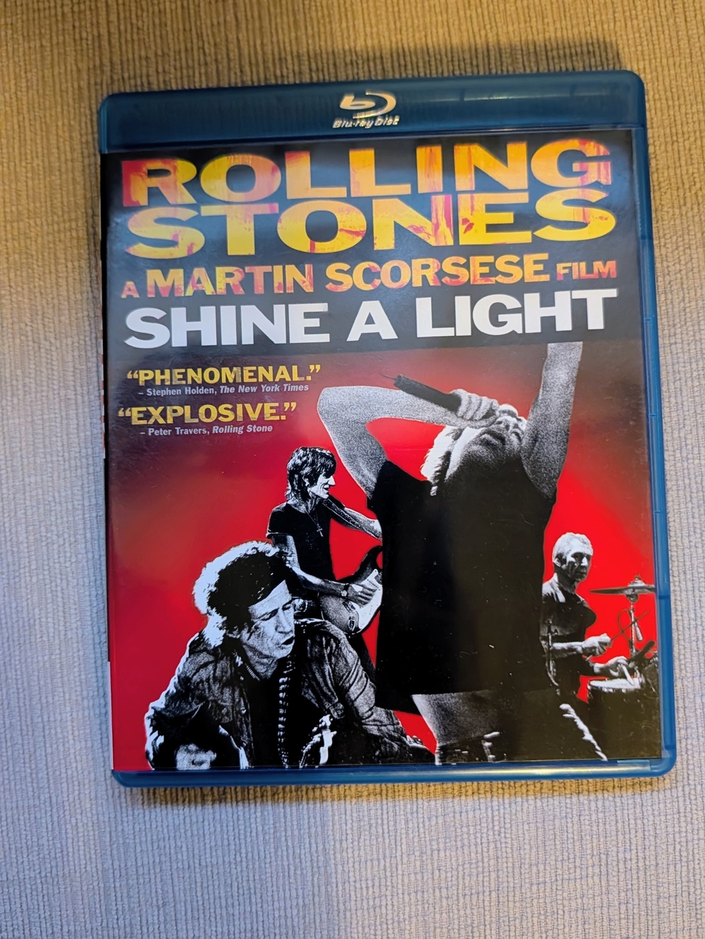 Rolling Stones Shine a Light Blu-ray Movie